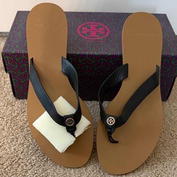 Tory Burch Shoes - Tory Burch Black and Brown Sandals